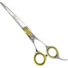 Sharf Gold Touch Curved Pet Grooming Shear -Furry Friends 198809 MAIN. AC SS1800 V1567693983