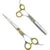 Sharf Gold Touch 7.5" Straight & 6.5" Thinning Scissors Pet Grooming Shear Kit -Furry Friends 198813 MAIN. AC SS1800 V1567693963