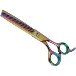 Sharf Gold Touch Rainbow 7.5" Straight & 6.5" Thinning Scissors Pet Grooming Shear Kit -Furry Friends 198827 PT1. AC SS1800 V1567694239