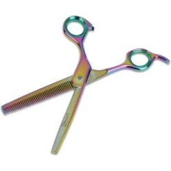 Sharf Gold Touch Rainbow 7.5" Straight & 6.5" Thinning Scissors Pet Grooming Shear Kit -Furry Friends 198827 PT3. AC SS1800 V1567694246