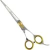 Sharf Gold Touch 7.5" Straight & 7.5" Curved Scissors Pet Grooming Shear Kit -Furry Friends 198829 MAIN. AC SS1800 V1567694268