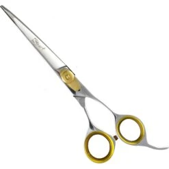 Sharf Gold Touch 7.5" Straight & 7.5" Curved Scissors Pet Grooming Shear Kit -Furry Friends 198829 PT2. AC SS1800 V1567694268