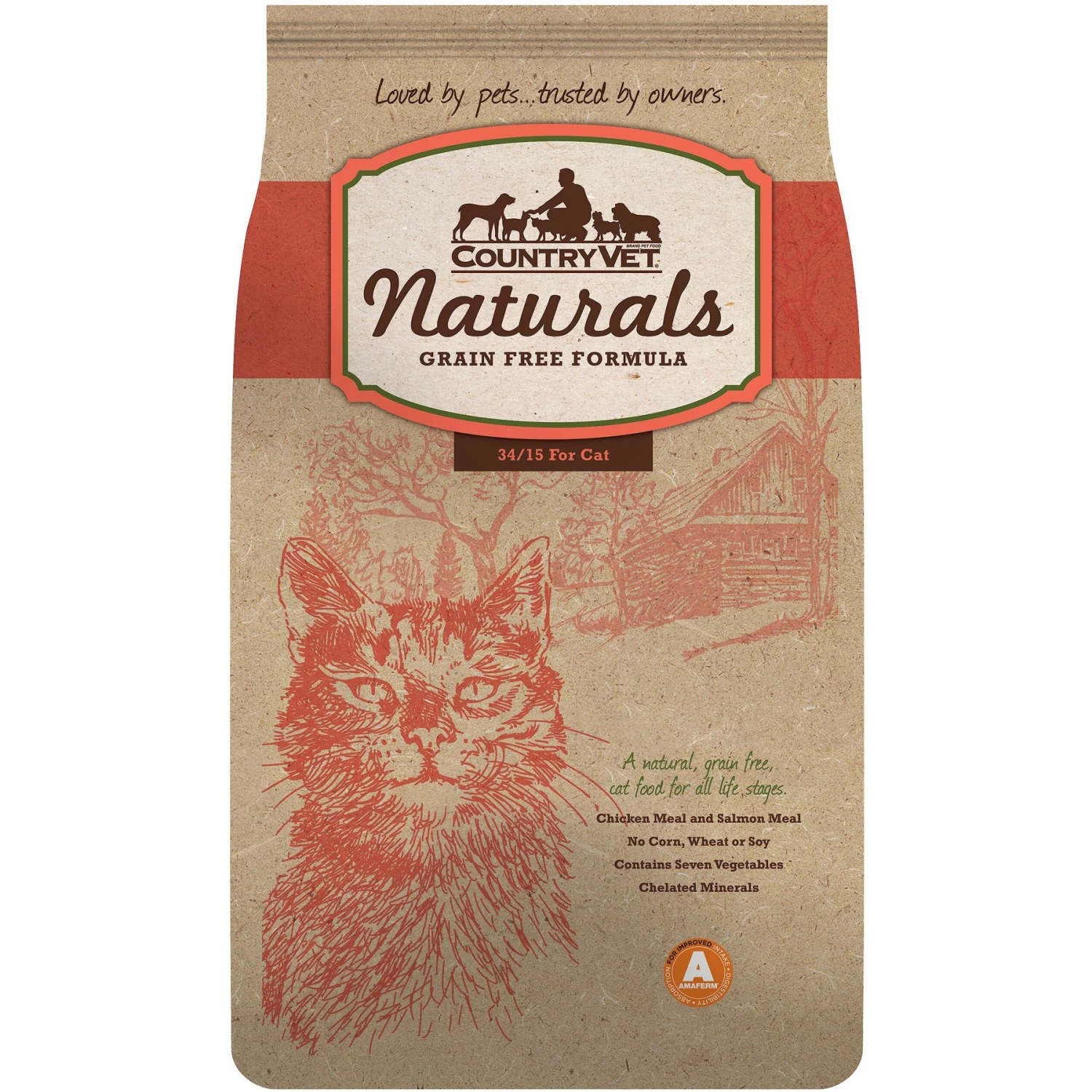Country Vet Naturals 34-15 Grain-Free Cat Food 3 Country Vet Naturals 34-15 Grain-Free Cat Food