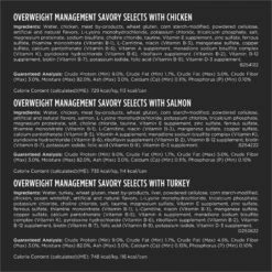 Purina Pro Plan Veterinary Diets OM Overweight Management Savory Selects Variety Pack Wet Cat Food -Furry Friends 200279 PT5. AC SS1800 V1700161487