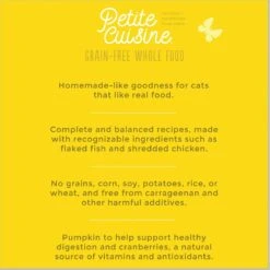 Petite Cuisine Sister Rose's Tuna, Pumpkin & Ocean Whitefish Entrée In Broth Grain-Free Wet Cat Food, 2.8-oz Can, Case Of 24 14 Petite Cuisine Sister Rose's Tuna, Pumpkin & Ocean Whitefish Entrée In Broth Grain-Free Wet Cat Food, 2.8-oz Can, Case Of 24 -Furry Friends 200544 PT4. AC SS1800 V1571282075