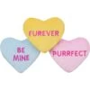 Frisco Candy Hearts Plush Cat Toy With Catnip, 3 Count -Furry Friends 201906 Main. AC SS1800 V1576102977