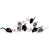 Turbo Assorted Mice Cat Toy, 12 Count -Furry Friends 202170 MAIN. AC SS1800 V1607964729