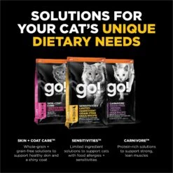 Go! Solutions Sensitivities Limited Ingredient Duck Grain-Free Dry Cat Food -Furry Friends 202256 PT4. AC SS1800 V1638570025