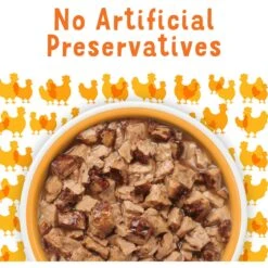 Friskies Lil' Grillers Seared Cuts With Chicken In Gravy Wet Cat Food,1.55-oz Pouches, Case Of 16 -Furry Friends 202281 PT6. AC SS1800 V1695735246