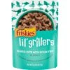 Friskies Lil' Grillers Seared Cuts With Ocean Fish In Gravy Wet Cat Food, 1.55-oz Pouches, Case Of 16