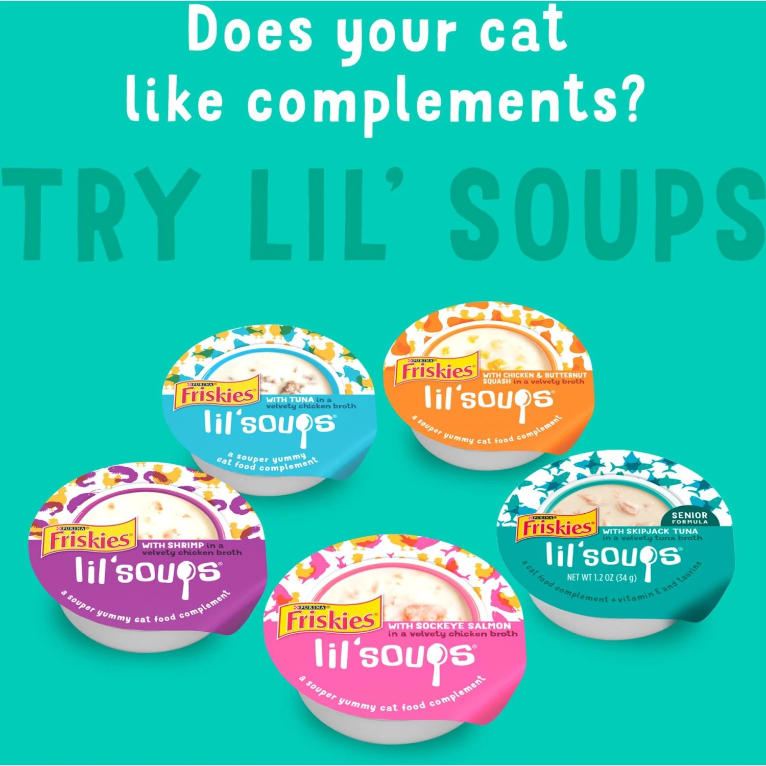 Friskies Lil' Grillers Seared Cuts With Ocean Fish In Gravy Wet Cat Food, 1.55-oz Pouches, Case Of 16 8 Friskies Lil' Grillers Seared Cuts With Ocean Fish In Gravy Wet Cat Food, 1.55-oz Pouches, Case Of 16 - Image 6
