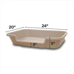 KittyGoHere Senior Cat Litter Box 5 KittyGoHere Senior Cat Litter Box -Furry Friends 202682 PT1. AC SS1800 V1703709048