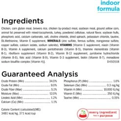 Cat Chow Naturals Indoor With Real Chicken & Turkey Dry Cat Food 15 Cat Chow Naturals Indoor With Real Chicken & Turkey Dry Cat Food -Furry Friends 202717 PT4. AC SS1800 V1695736794