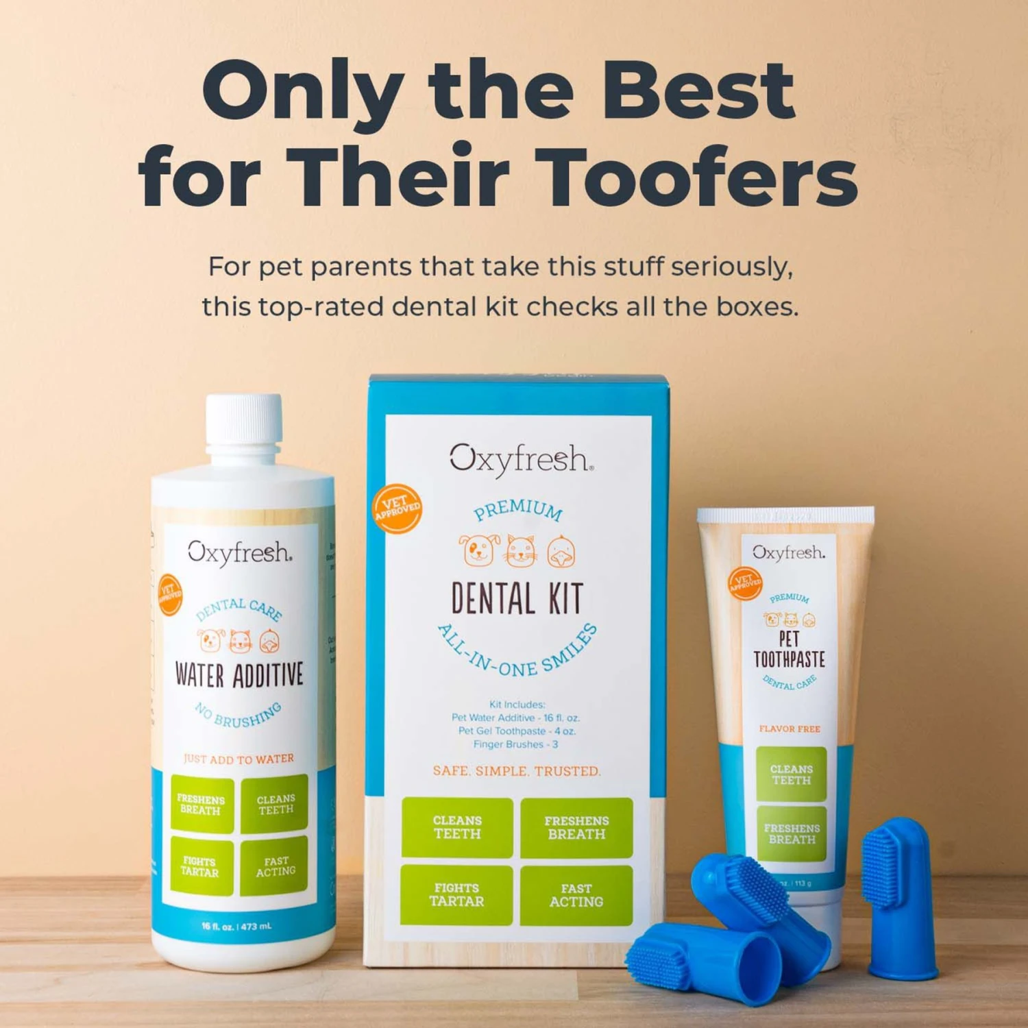 Oxyfresh Dog & Cat Dental Kit 4 Oxyfresh Dog & Cat Dental Kit - Image 2