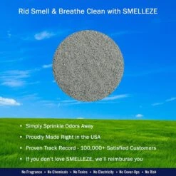 Smelleze Natural Pet Litter Deodorizer Granules, 2-lb Bottle 11 Smelleze Natural Pet Litter Deodorizer Granules, 2-lb Bottle -Furry Friends 205621 PT2. AC SS1800 V1628703071