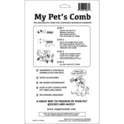 My Pet's Comb Waterless Dog & Cat Shampoo & Comb Set -Furry Friends 207839 pt2. AC SS1800 V1573232577