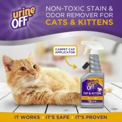Urine Off Cat & Kitten Formula Stain & Odor Remover 12 Urine Off Cat & Kitten Formula Stain & Odor Remover -Furry Friends 208352 PT3. AC SS1800 V1684342735