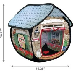 KONG Play Spaces Bungalow Cat Toy 7 KONG Play Spaces Bungalow Cat Toy -Furry Friends 209634 PT1. AC SS1800 V1631779323