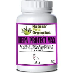 Natura Petz Organics Hepa Protect Max Cat Supplement, 90 Count