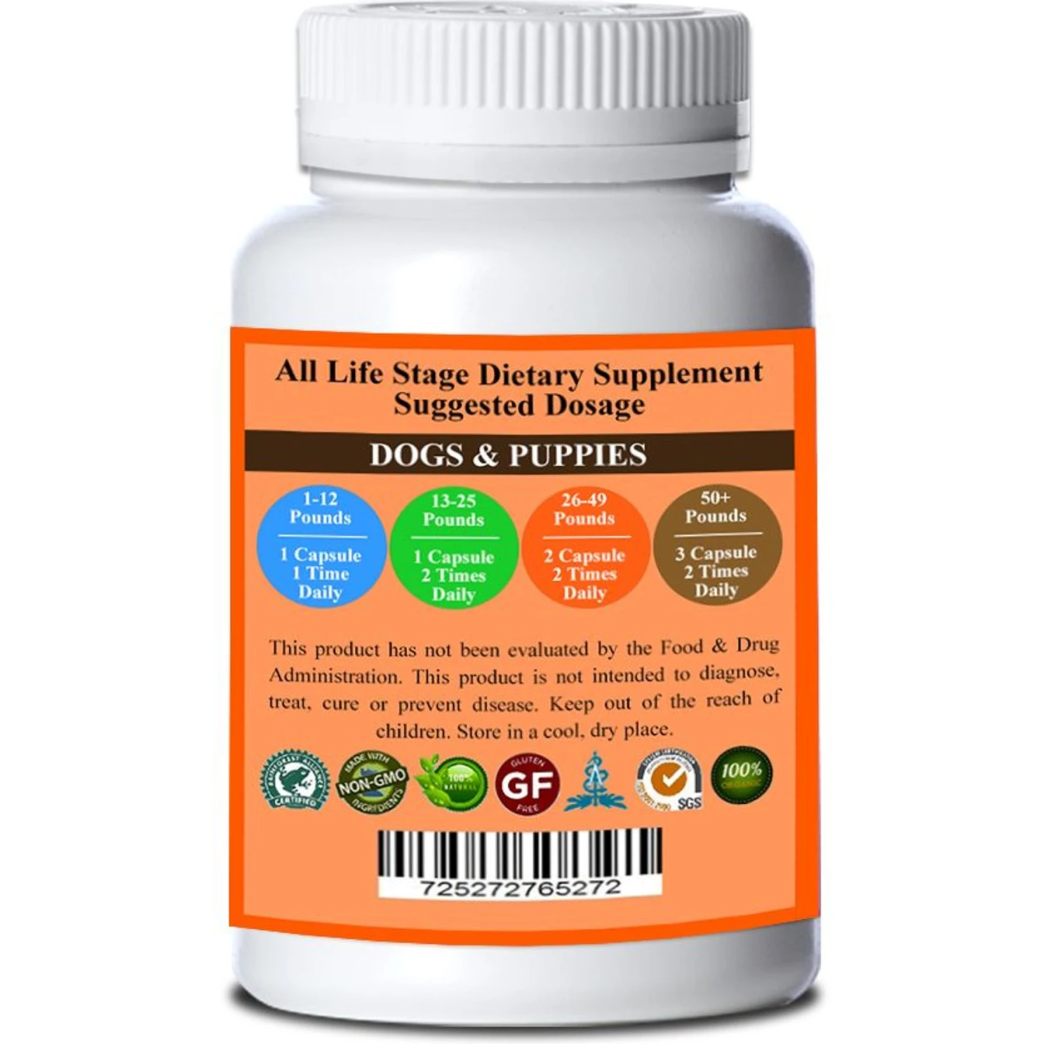 Natura Petz Organics I Feel Good! Cat Supplement, 90 Count 4 Natura Petz Organics I Feel Good! Cat Supplement, 90 Count - Image 2