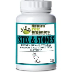 Natura Petz Organics Stix & Stones Cat Supplement, 90 Count