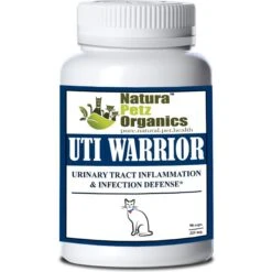 Natura Petz Organics UTI Warrior Cat Supplement, 90 Count