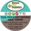 Natura Petz Organics Flea, Tick & Pest Defense Turkey Flavored Powder Immune Supplement For Cats, 4-oz Tin -Furry Friends 212493 MAIN. AC SS1800 V1692646134