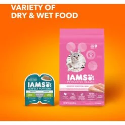 Iams Proactive Health Sensitive Digestion & Skin Turkey Dry Cat Food -Furry Friends 213075 PT8. AC SS1800 V1609949888
