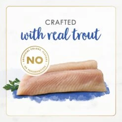 Fancy Feast Gourmet Naturals Natural Rainbow Trout Recipe In Gravy Canned Cat Food, 3-oz Can, Case Of 12 -Furry Friends 214801 PT4. AC SS1800 V1677103508