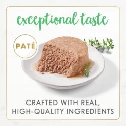 Fancy Feast Gourmet Naturals White Meat Chicken Recipe Grain-Free Pate Kitten Canned Cat Food, 3-oz Can, Case Of 12 -Furry Friends 214807 PT2. AC SS1800 V1677102397