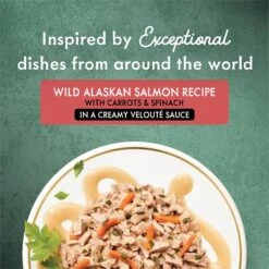 Fancy Feast Medleys Wild Alaskan Salmon Recipe With Garden Veggies In Sauce Canned Cat Food, 3-oz Can, Case Of 24 -Furry Friends 214813 PT1. AC SS1800 V1666043898