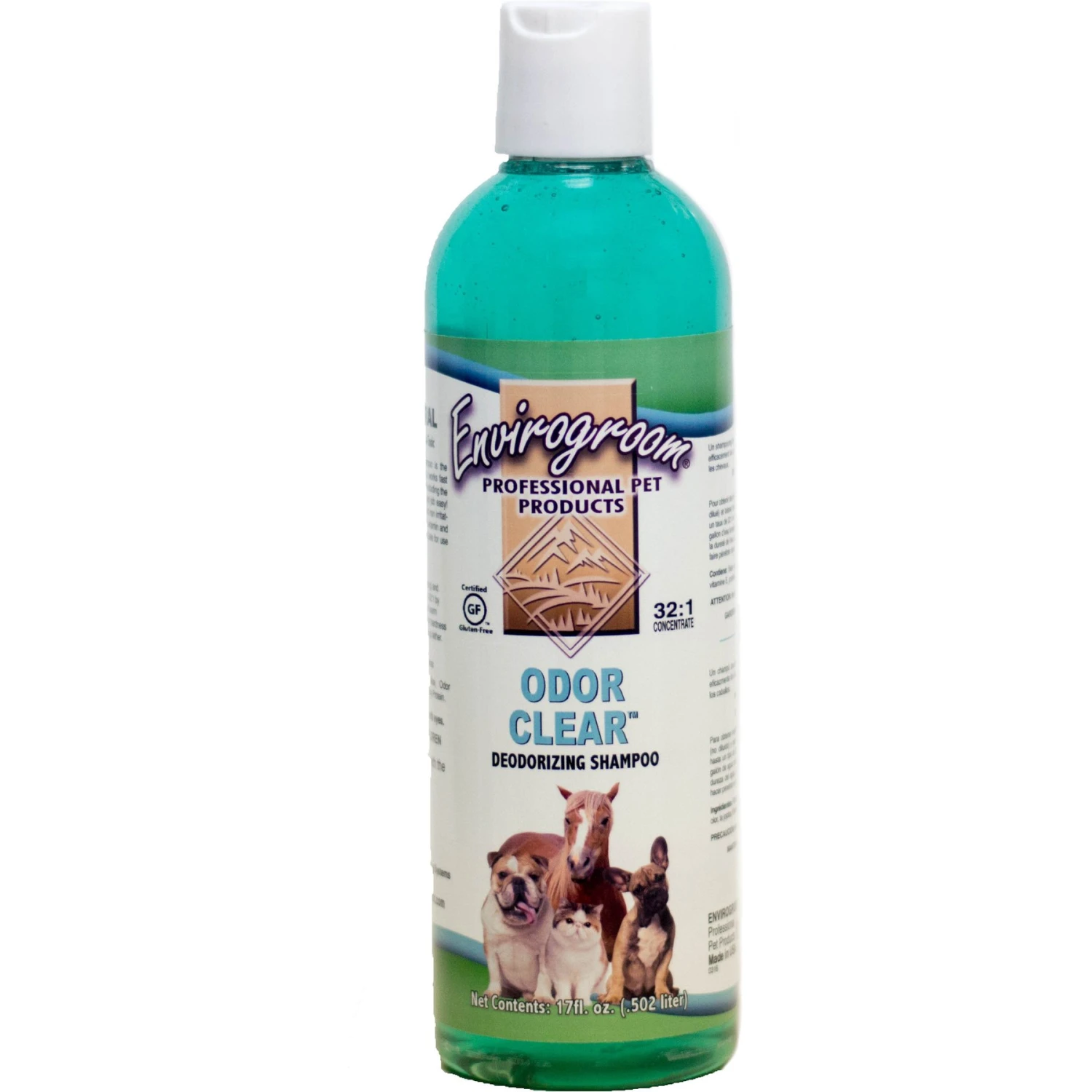 Envirogroom Odor Clear Super Deodorizing Pet Shampoo, 17-oz Bottle 3 Envirogroom Odor Clear Super Deodorizing Pet Shampoo, 17-oz Bottle