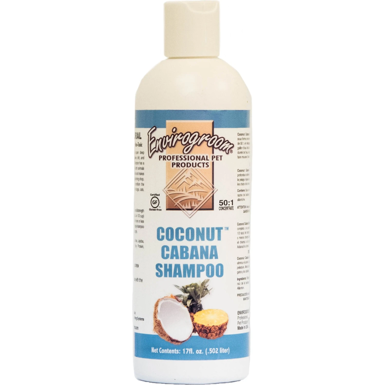 Envirogroom Coconut Cabana Pet Shampoo, 17-oz Bottle 3 Envirogroom Coconut Cabana Pet Shampoo, 17-oz Bottle