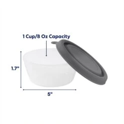 Frisco Wet Food Container With Silicone Lid -Furry Friends 216004 PT1. AC SS1800 V1685731992