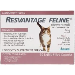 Resvantage Feline Longevity Cat Supplement -Furry Friends 216024 PT2. AC SS1800 V1581459852