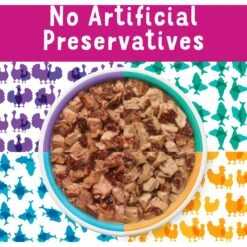 Friskies Lil' Grillers Chicken, Turkey, Ocean Fish & Tuna Variety Pack Gravy Wet Cat Food Complement, 1.55-oz Pouch, Case Of 30 16 Friskies Lil' Grillers Chicken, Turkey, Ocean Fish & Tuna Variety Pack Gravy Wet Cat Food Complement, 1.55-oz Pouch, Case Of 30 -Furry Friends 216212 PT5. AC SS1800 V1700159909
