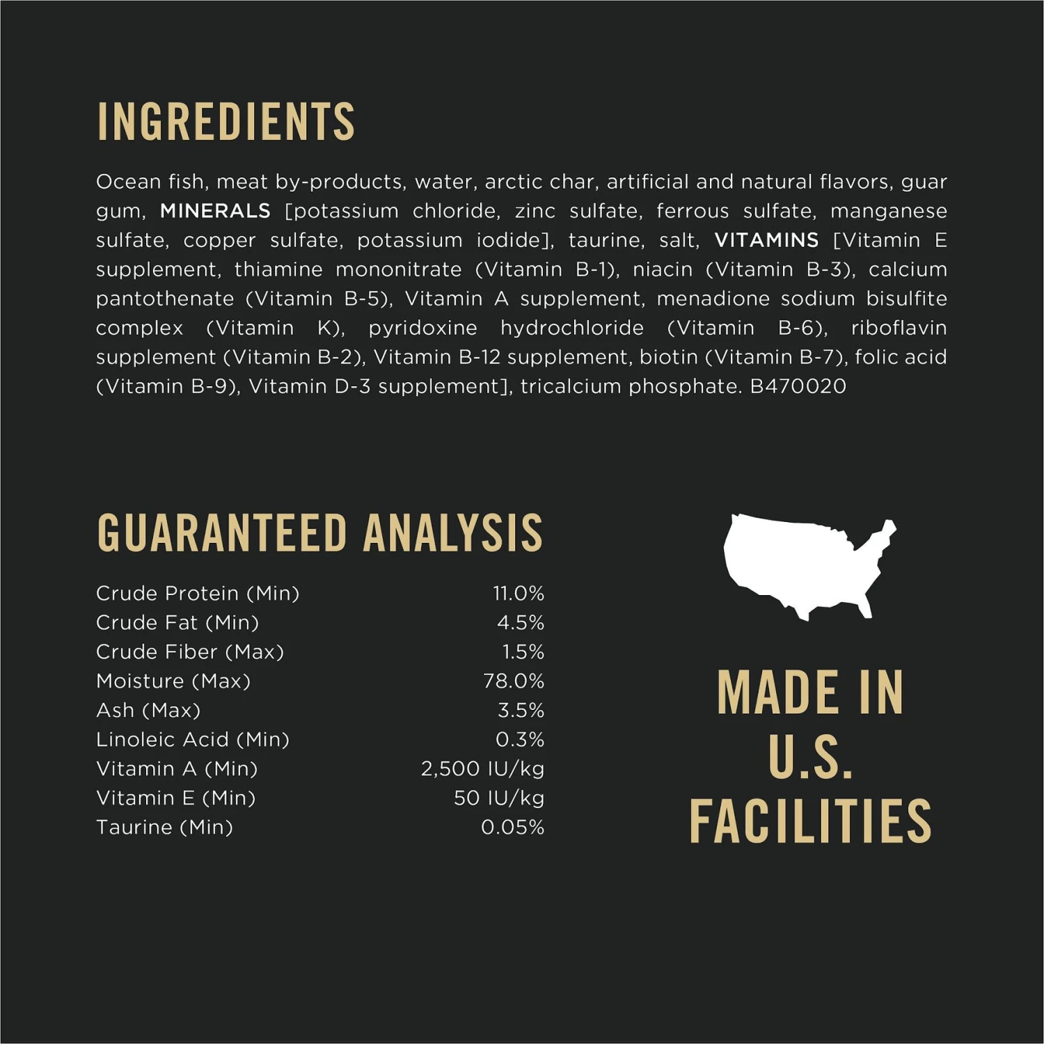 Purina Pro Plan Seafood Classic Entree Grain-Free Canned Cat Food 6 Purina Pro Plan Seafood Classic Entree Grain-Free Canned Cat Food - Image 4