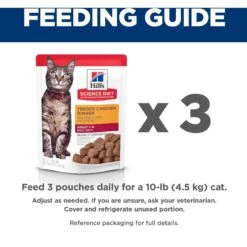 Hill's Science Diet Adult Tender Chicken Recipe Cat Food -Furry Friends 218061 PT6. AC SS1800 V1598155907