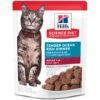 Hill's Science Diet Adult Tender Ocean Fish Recipe Cat Food, 2.8-oz Pouch, Case Of 24 -Furry Friends 218065 MAIN. AC SS1800 V1580224407