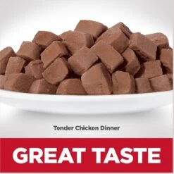 Hill's Science Diet Adult 7+ Tender Chicken Recipe Cat Food, 2.8-oz Pouch, Case Of 24 -Furry Friends 218071 PT3. AC SS1800 V1598142707