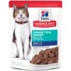 Hill's Science Diet Adult 7+ Tender Tuna Recipe Cat Food, 2.8-oz Pouch, Case Of 24 -Furry Friends 218073 MAIN. AC SS1800 V1580224389