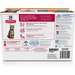 Hill's Science Diet Adult Tender Dinner Variety Pack Cat Food, 2.8-oz Pouch, Case Of 12 -Furry Friends 218075 PT1. AC SS1800 V1581441184