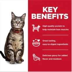 Hill's Science Diet Adult Tender Dinner Variety Pack Cat Food, 2.8-oz Pouch, Case Of 12 -Furry Friends 218075 PT4. AC SS1800 V1598145377