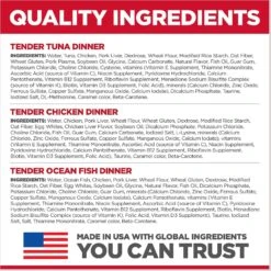 Hill's Science Diet Adult Tender Dinner Variety Pack Cat Food, 2.8-oz Pouch, Case Of 12 -Furry Friends 218075 PT5. AC SS1800 V1598144779