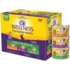 Wellness Chicken & Turkey Pate Favorites Canned Cat Food, 3-oz, Case Of 24 -Furry Friends 218313 MAIN. AC SS1800 V1626188469
