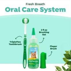TropiClean Fresh Breath Cat Dental Kit -Furry Friends 218553 PT3. AC SS1800 V1684610148
