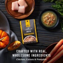 American Journey Landmark Broths Chicken, Carrots & Pumpkin Recipe Wet Cat Food Complement Pouches, 1.4 Oz Case Of 16 -Furry Friends 219434 PT4. AC SS1800 V1608270780