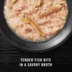 American Journey Landmark Broths Tuna, Anchovies & Whitefish Recipe Wet Cat Food Complement Pouches, 1.4 Oz Case Of 16 -Furry Friends 219488 PT2. AC SS1800 V1608229038