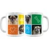 Frisco "Woof" Personalized Coffee Mug -Furry Friends 219815 MAIN. AC SS1800 V1594388757