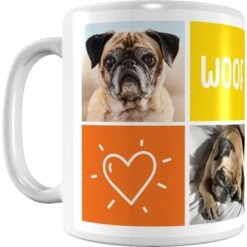 Frisco "Woof" Personalized Coffee Mug -Furry Friends 219815 PT2. AC SS1800 V1594392053